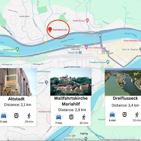 Apartamento Hyggelig - Kleine Stadtoase Passau